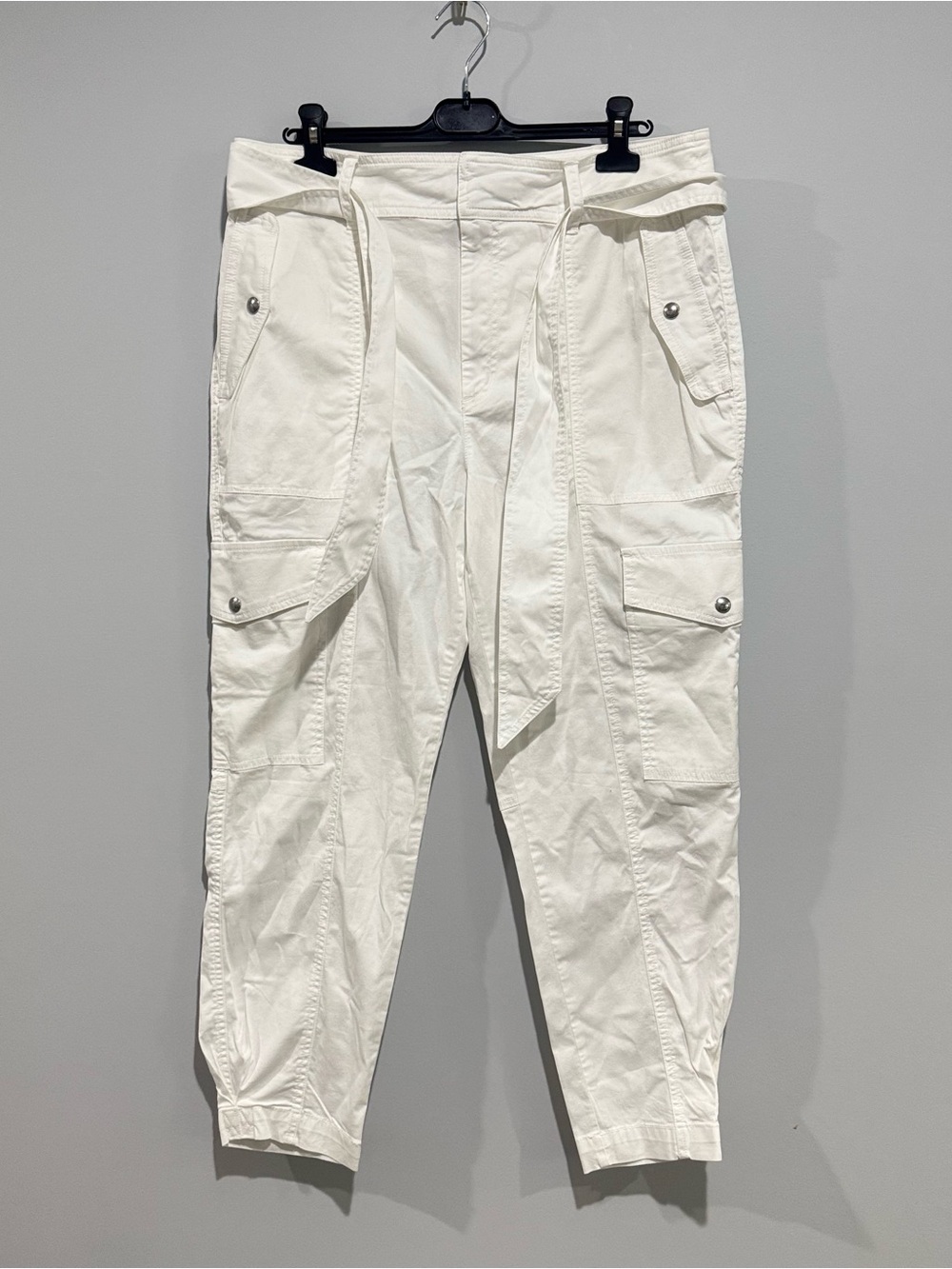 NWT Lauren ralph lauren Belted Cargo Utility Pants High Rise Ankle Tapered⁠ 12
